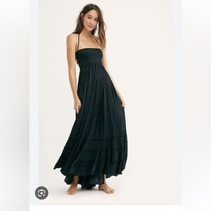 Free people extra tropical maxi dress